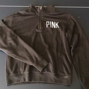 Victoria's Secret PINK 1/5 zip sweater